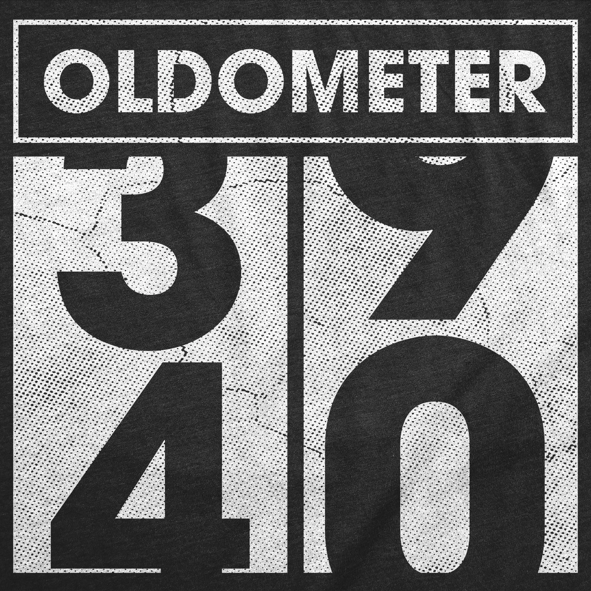 Oldometer 39 to 40 Women's T Shirt sold by Crazy Dog T-Shirts product image thumbnail 2