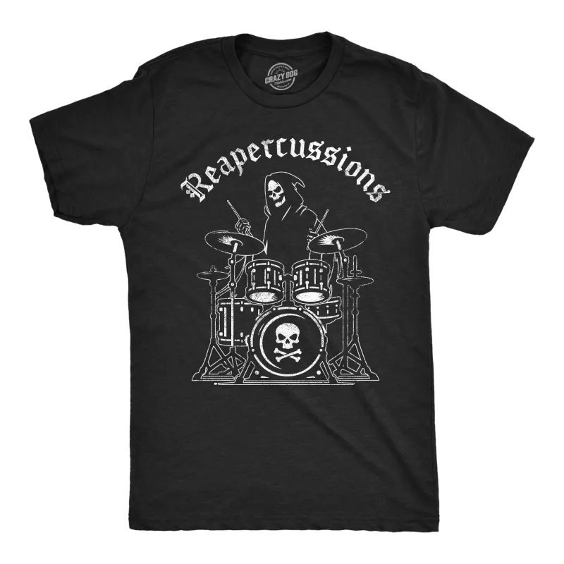 Reapercussions Men's T Shirt sold by Crazy Dog T-Shirts