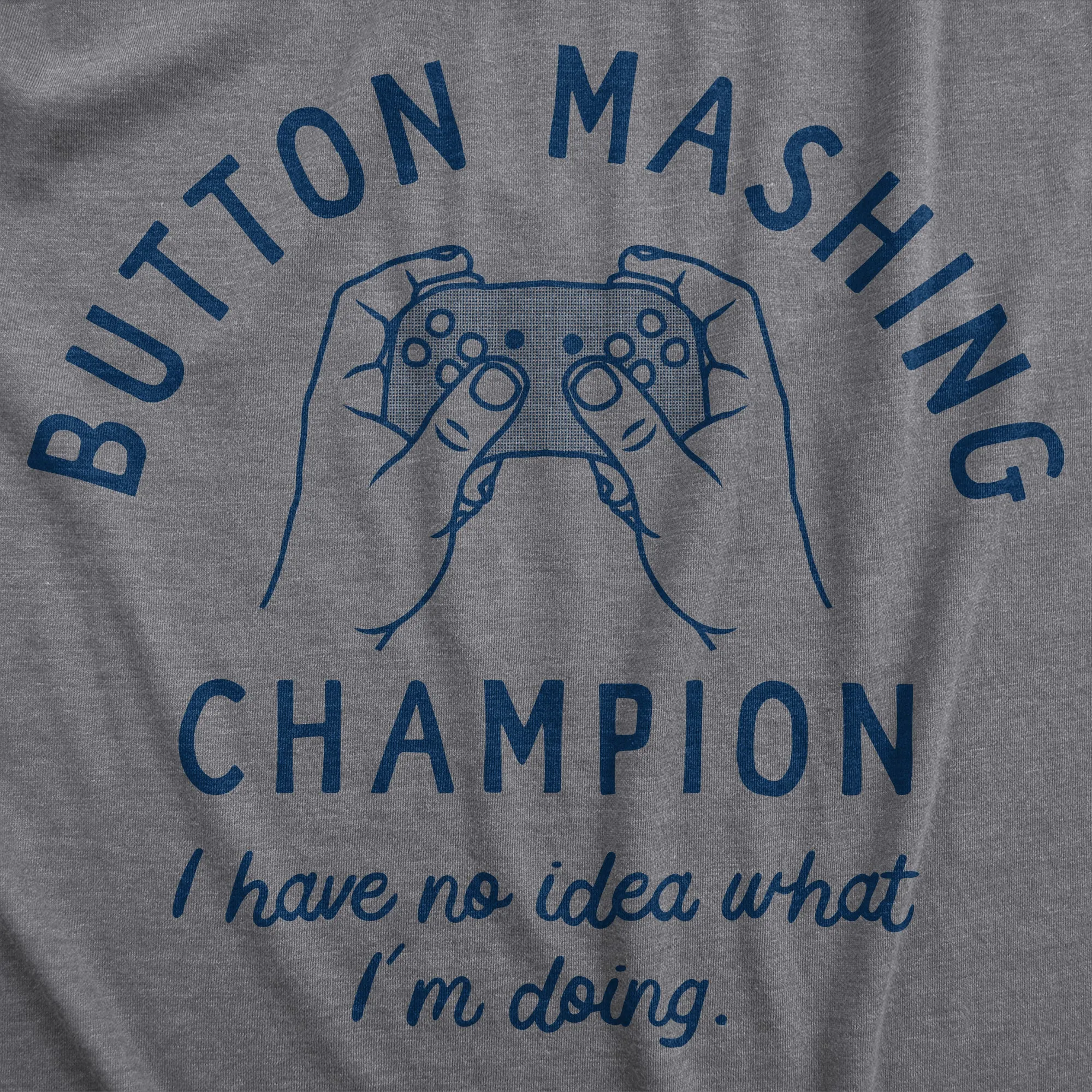 Button Mashing Champion Men's T Shirt sold by Crazy Dog T-Shirts product image thumbnail 2