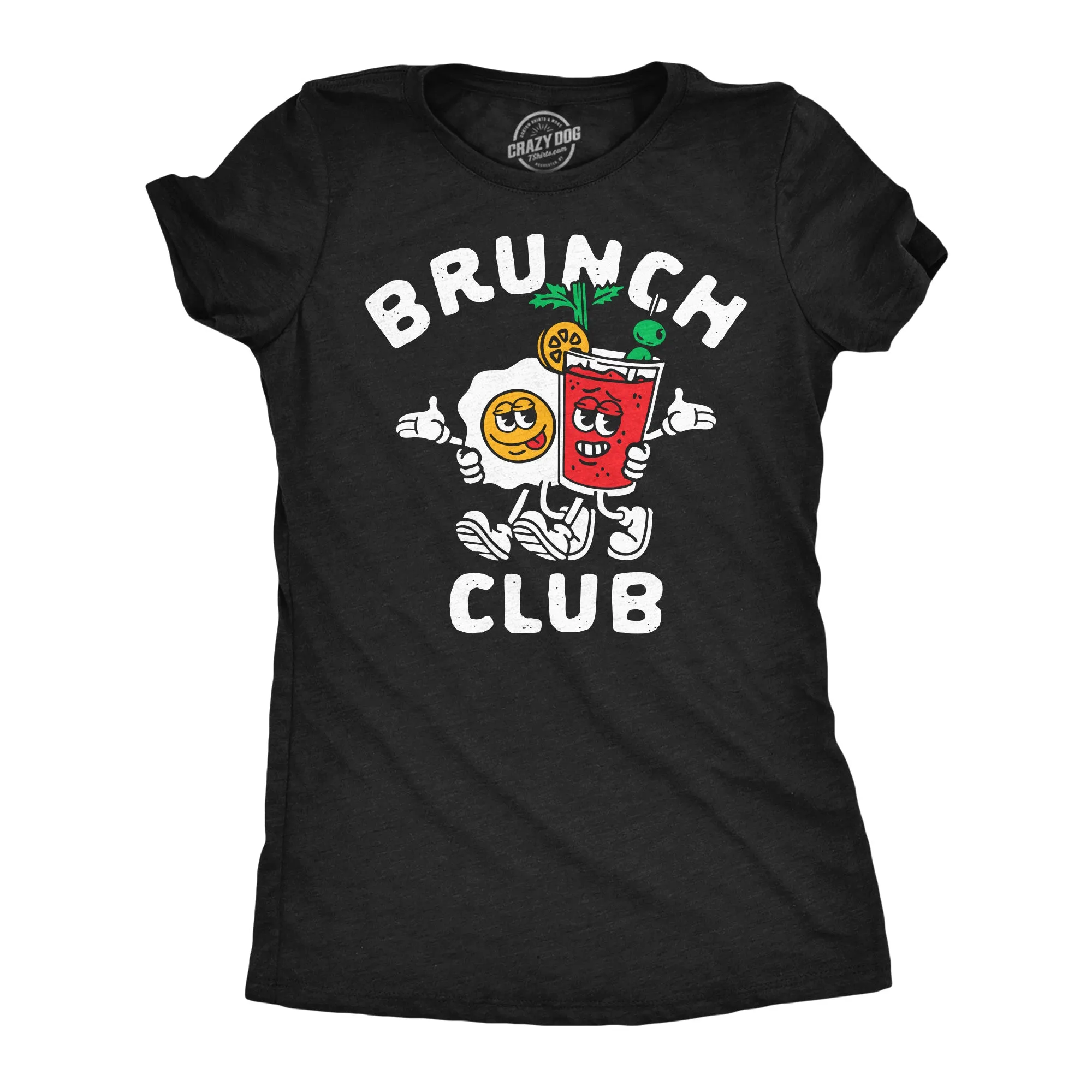 Brunch Club Women's T Shirt sold by Crazy Dog T-Shirts