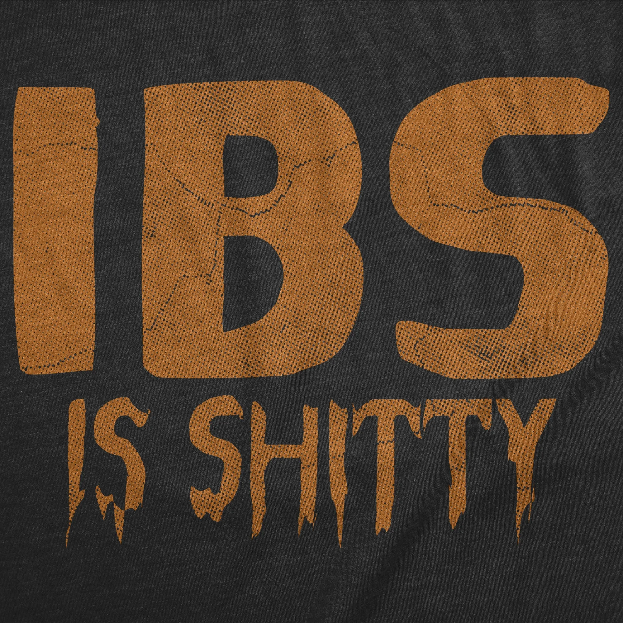 IBS Is Shitty Men's T Shirt sold by Crazy Dog T-Shirts product image thumbnail 2