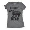 Choose The Bear Women's T Shirt sold by Crazy Dog T-Shirts