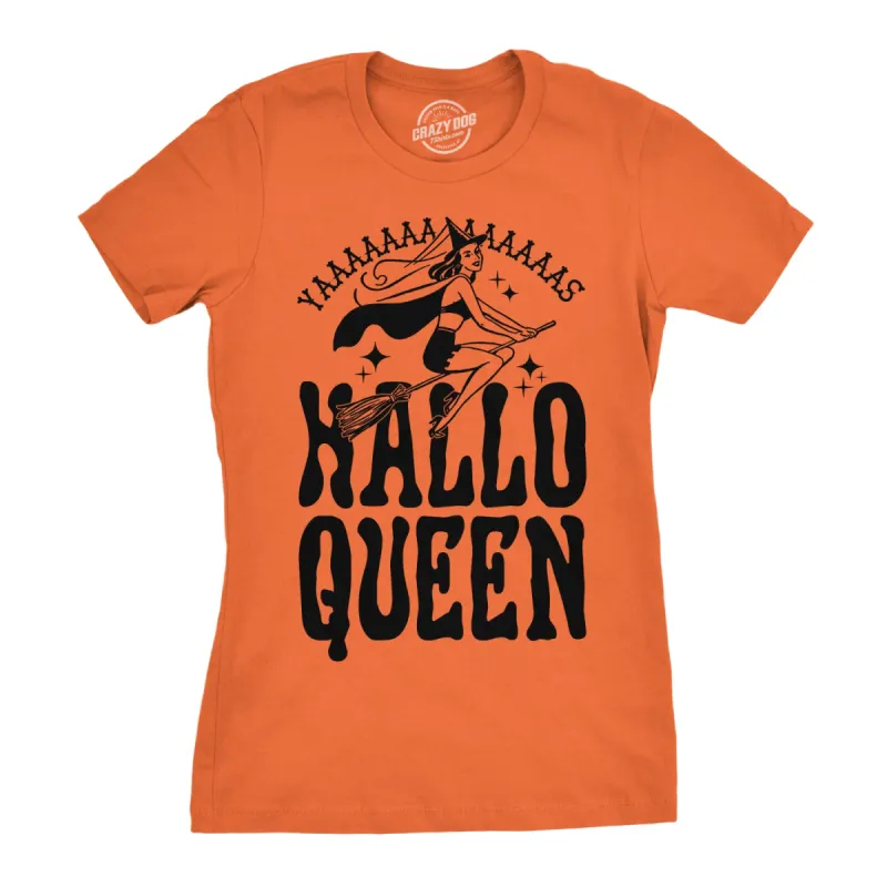 HalloQueen Women's T Shirt sold by Crazy Dog T-Shirts