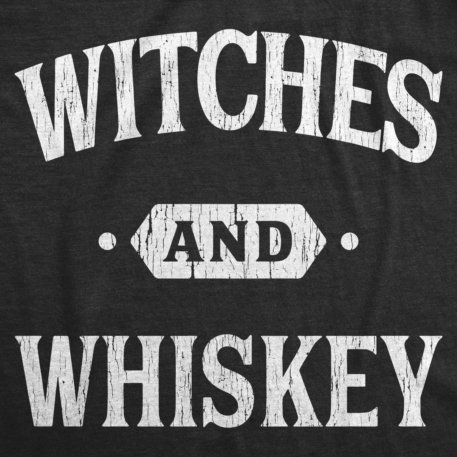 Witches And Whiskey Men's T Shirt sold by Crazy Dog T-Shirts product image thumbnail 2