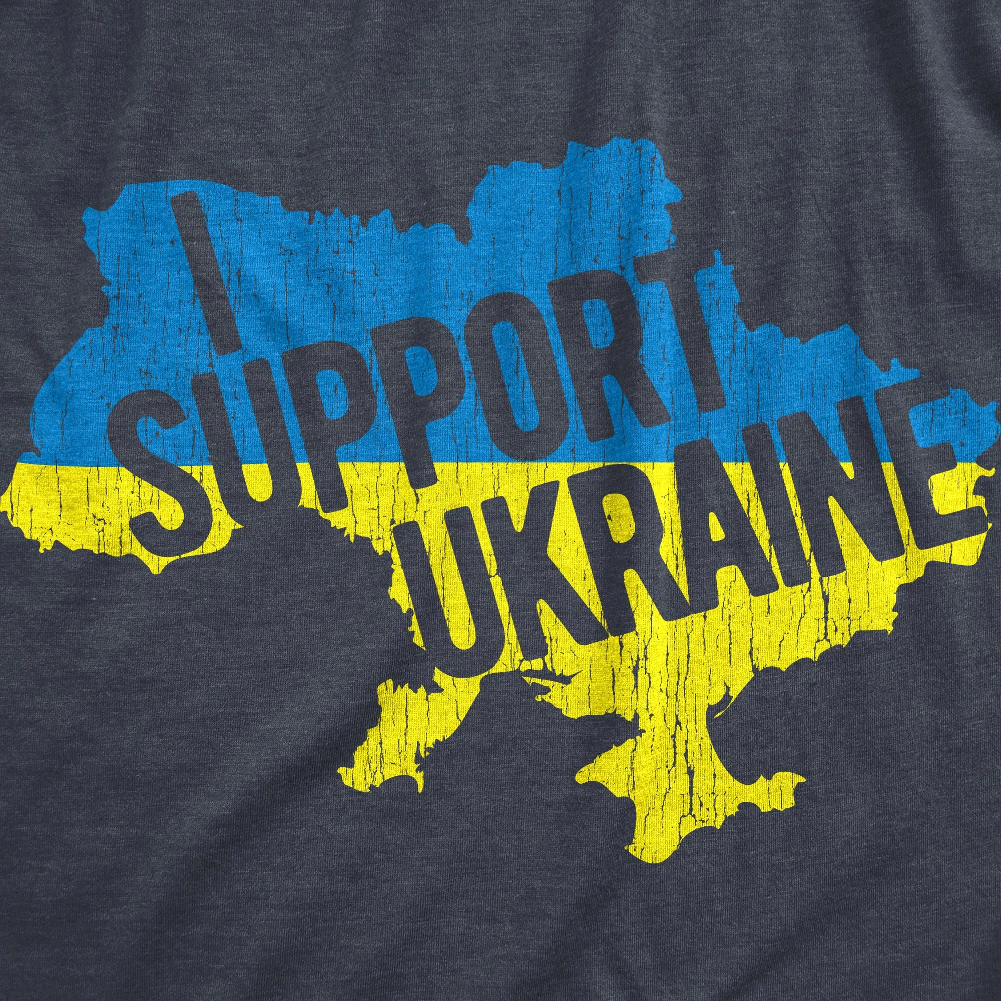 I Support Ukraine Men's T Shirt sold by Crazy Dog T-Shirts product image thumbnail 2