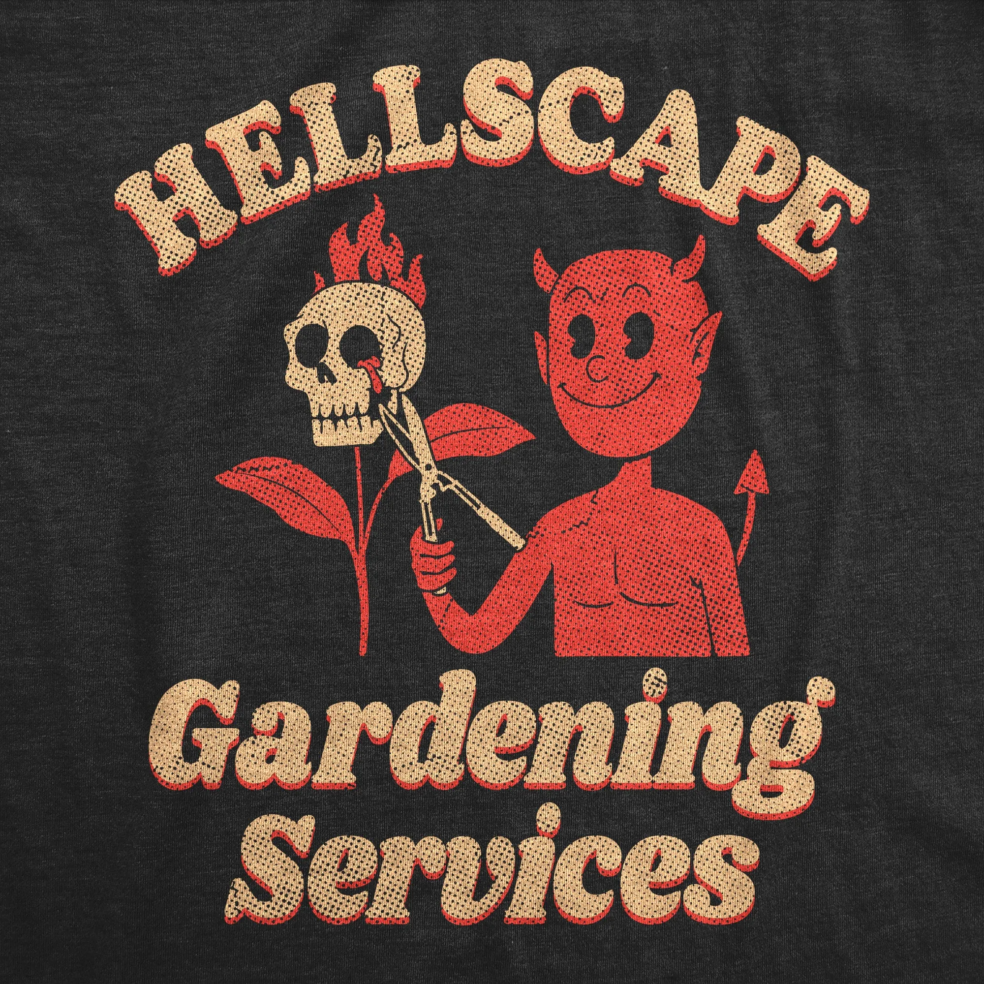 Hellscape Gardening Services Women's T Shirt sold by Crazy Dog T-Shirts product image thumbnail 2