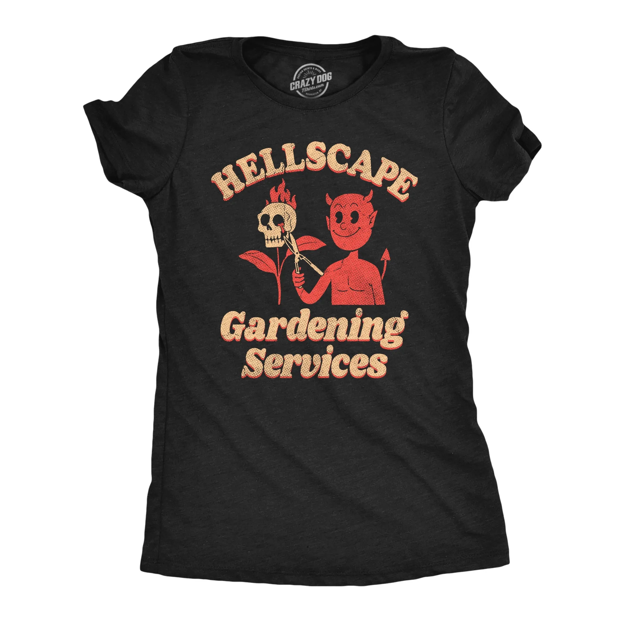 Hellscape Gardening Services Women's T Shirt sold by Crazy Dog T-Shirts