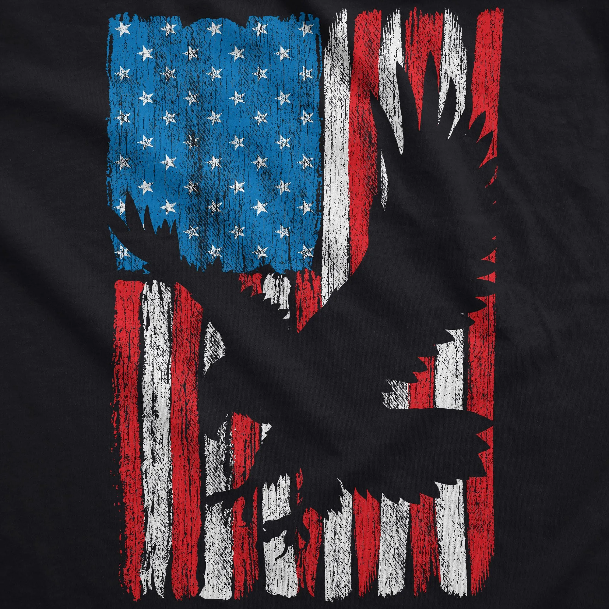 Eagle In Flag Women's Tank Top sold by Crazy Dog T-Shirts product image thumbnail 2