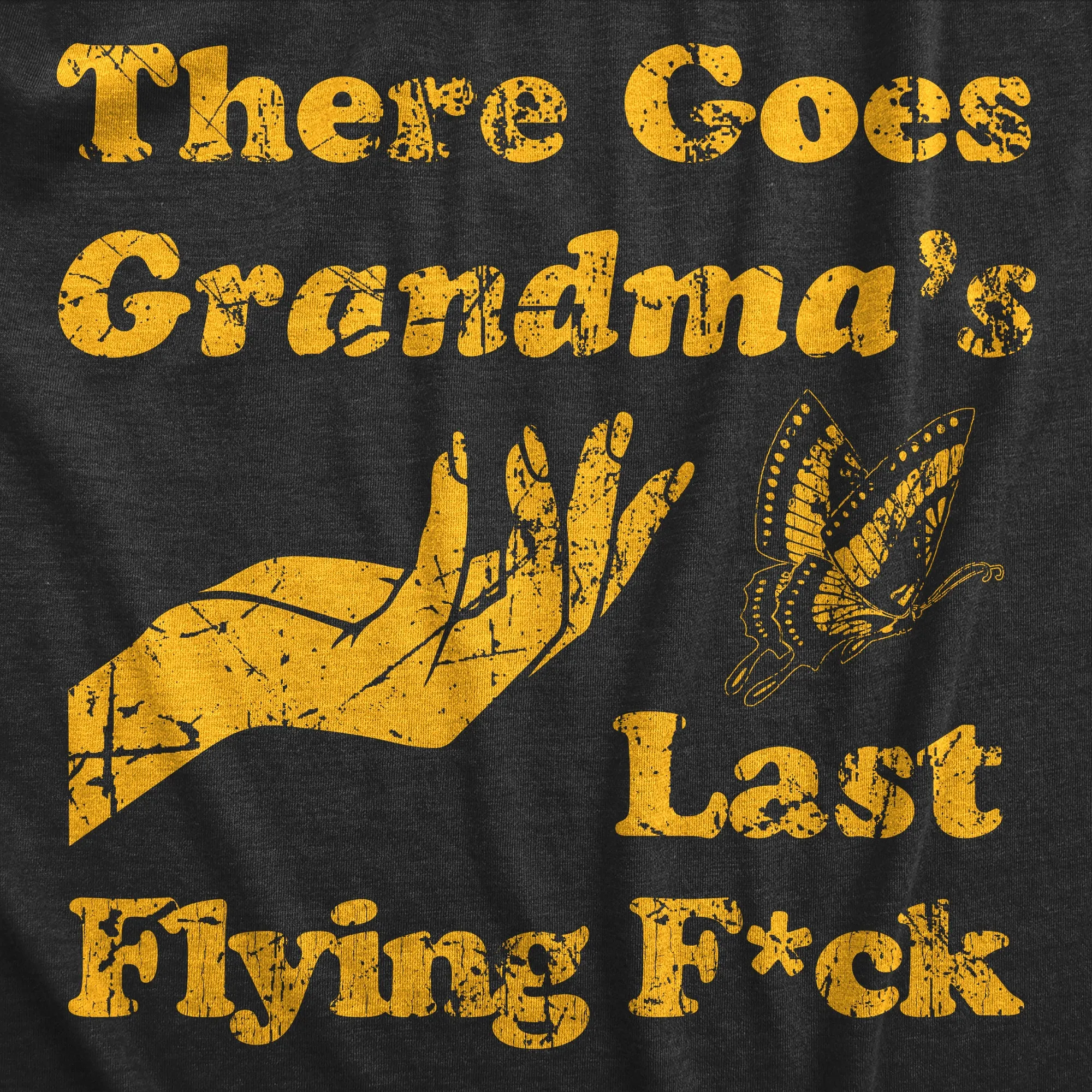 There Goes Grandmas Last Flying Fuck Women's T Shirt sold by Crazy Dog T-Shirts product image thumbnail 2