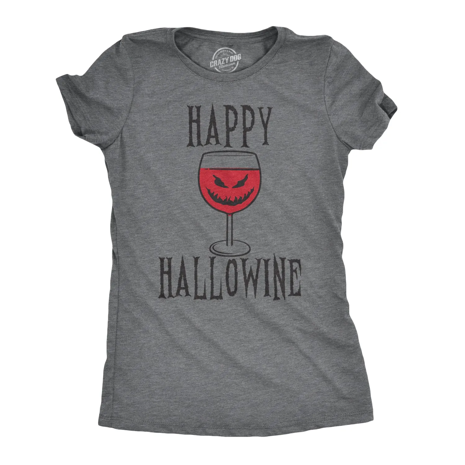 Hallowine Women's T Shirt sold by Crazy Dog T-Shirts