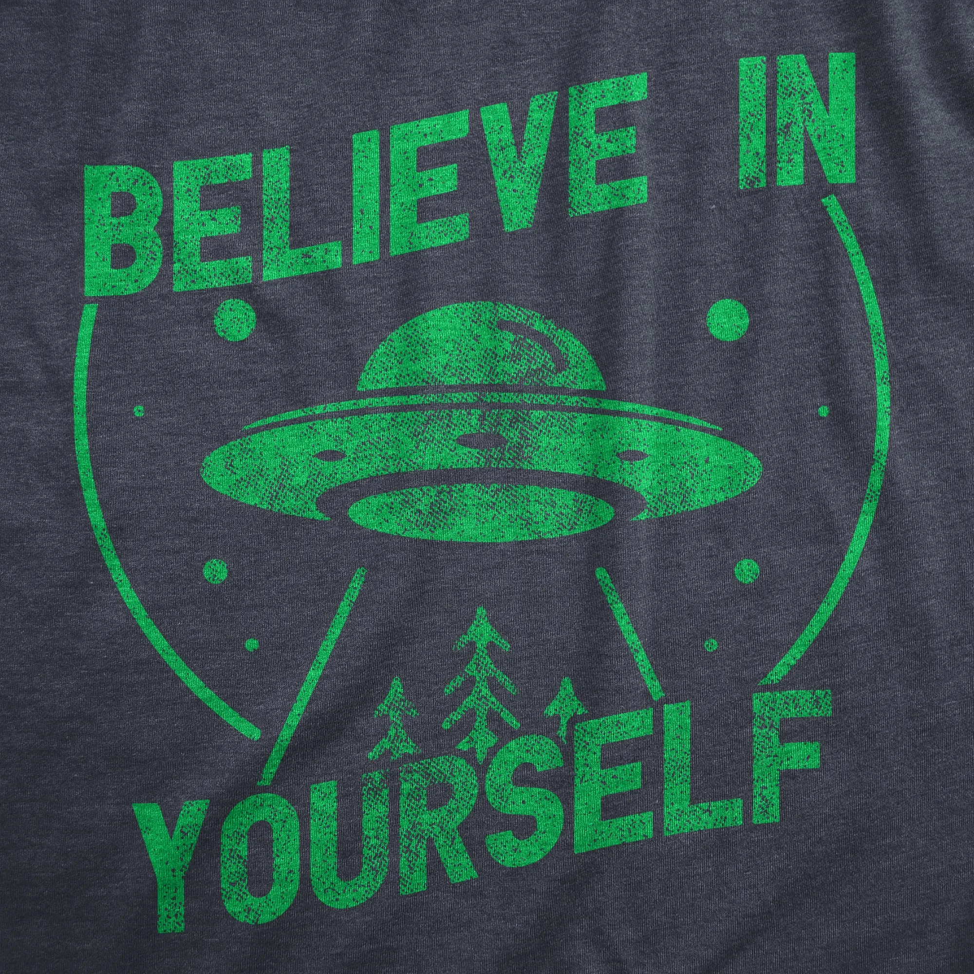Believe In Yourself UFO Men's T Shirt sold by Crazy Dog T-Shirts product image thumbnail 2