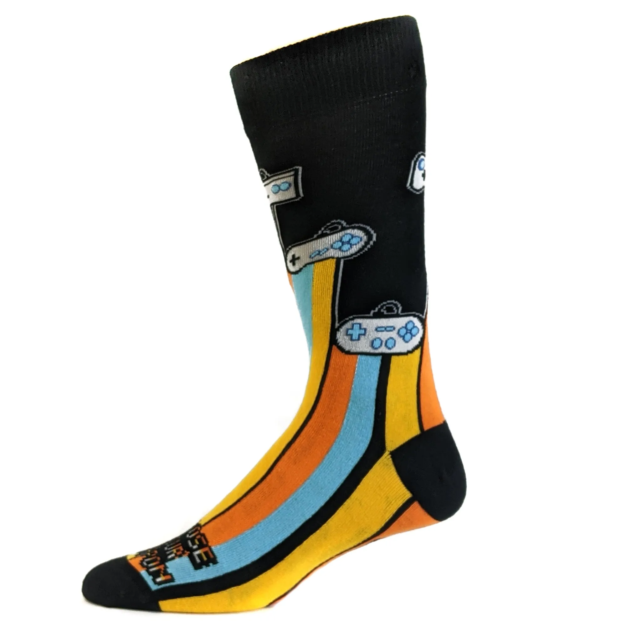 Mens Game Controllers Socks sold by Crazy Dog T-Shirts product image thumbnail 5