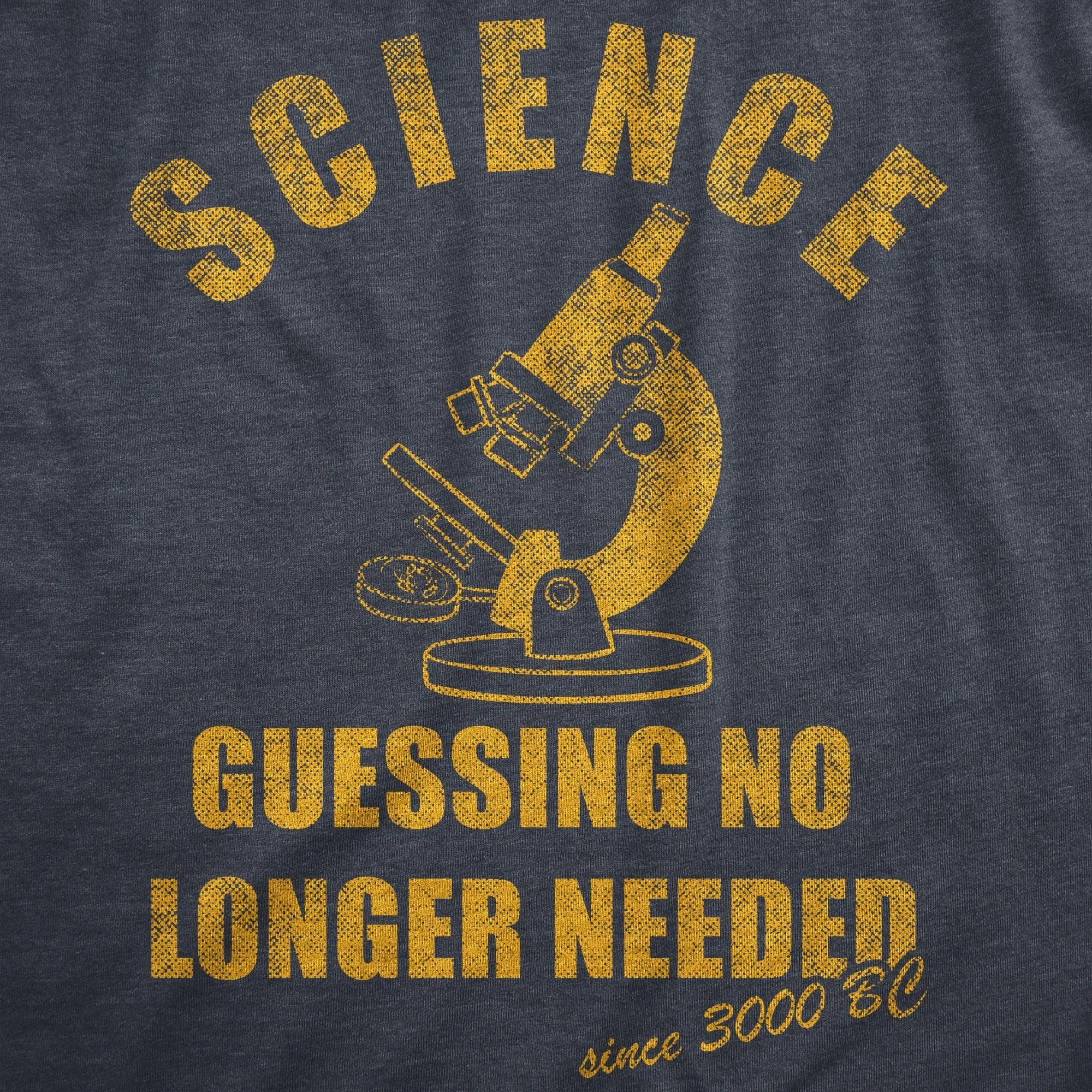 Science Guessing No Longer Needed Men's T Shirt sold by Crazy Dog T-Shirts product image thumbnail 2