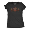 Pumpkin Heart Beat Women's T Shirt sold by Crazy Dog T-Shirts