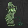 Leprechaun Peeing Glitter Men's T Shirt sold by Crazy Dog T-Shirts