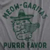Meow Garitas Purrr Favor Women's T Shirt sold by Crazy Dog T-Shirts