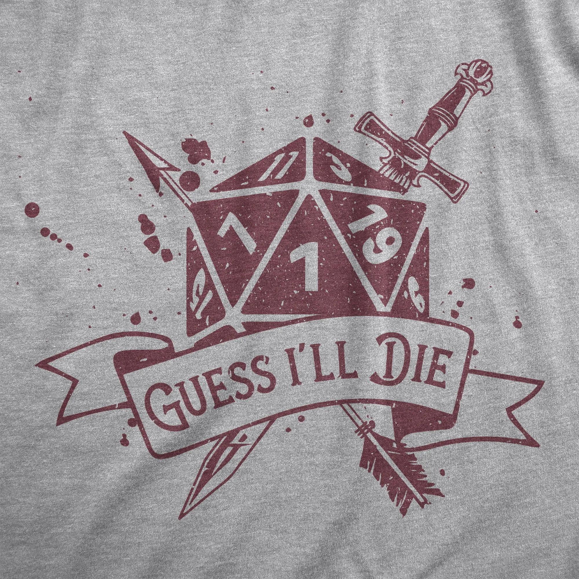 Guess Ill Die Women's T Shirt sold by Crazy Dog T-Shirts product image thumbnail 2
