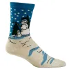Women's Snowman Socks sold by Crazy Dog T-Shirts