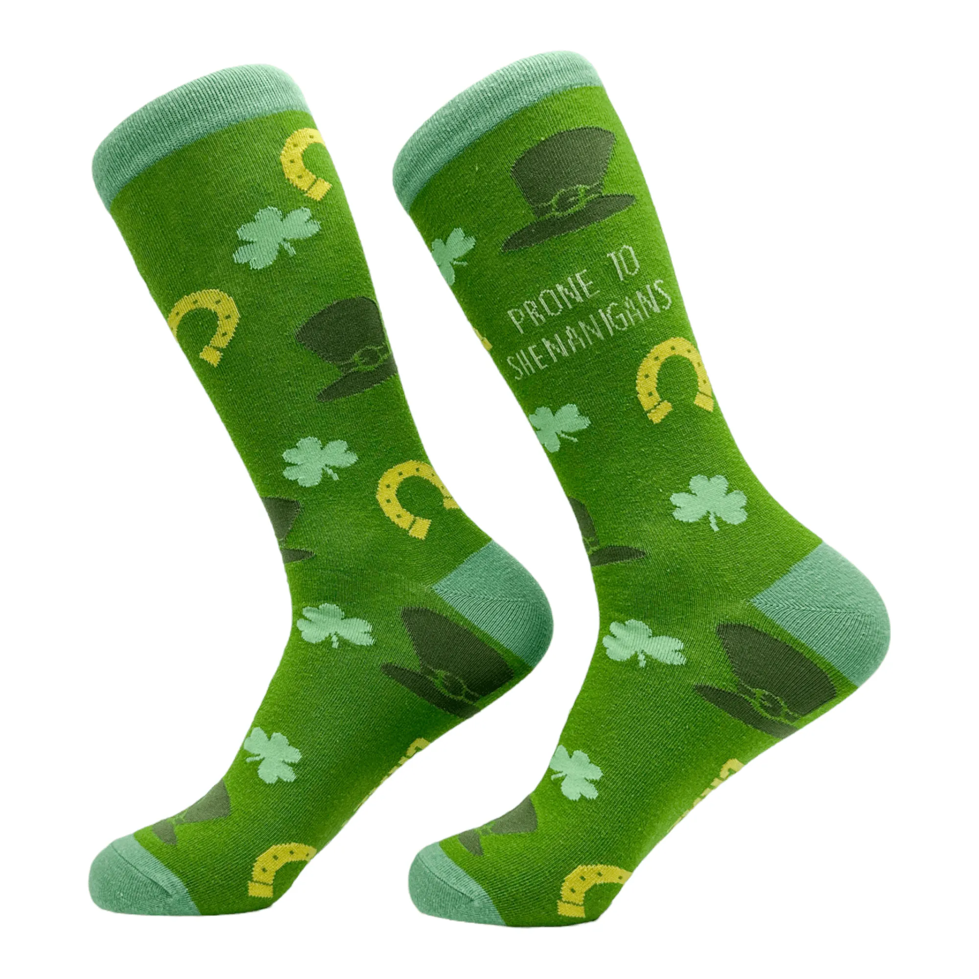 Women's Prone To Shenanigans Socks sold by Crazy Dog T-Shirts product image thumbnail 2