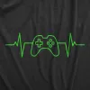 Video Game Heart Beat Men's T Shirt sold by Crazy Dog T-Shirts