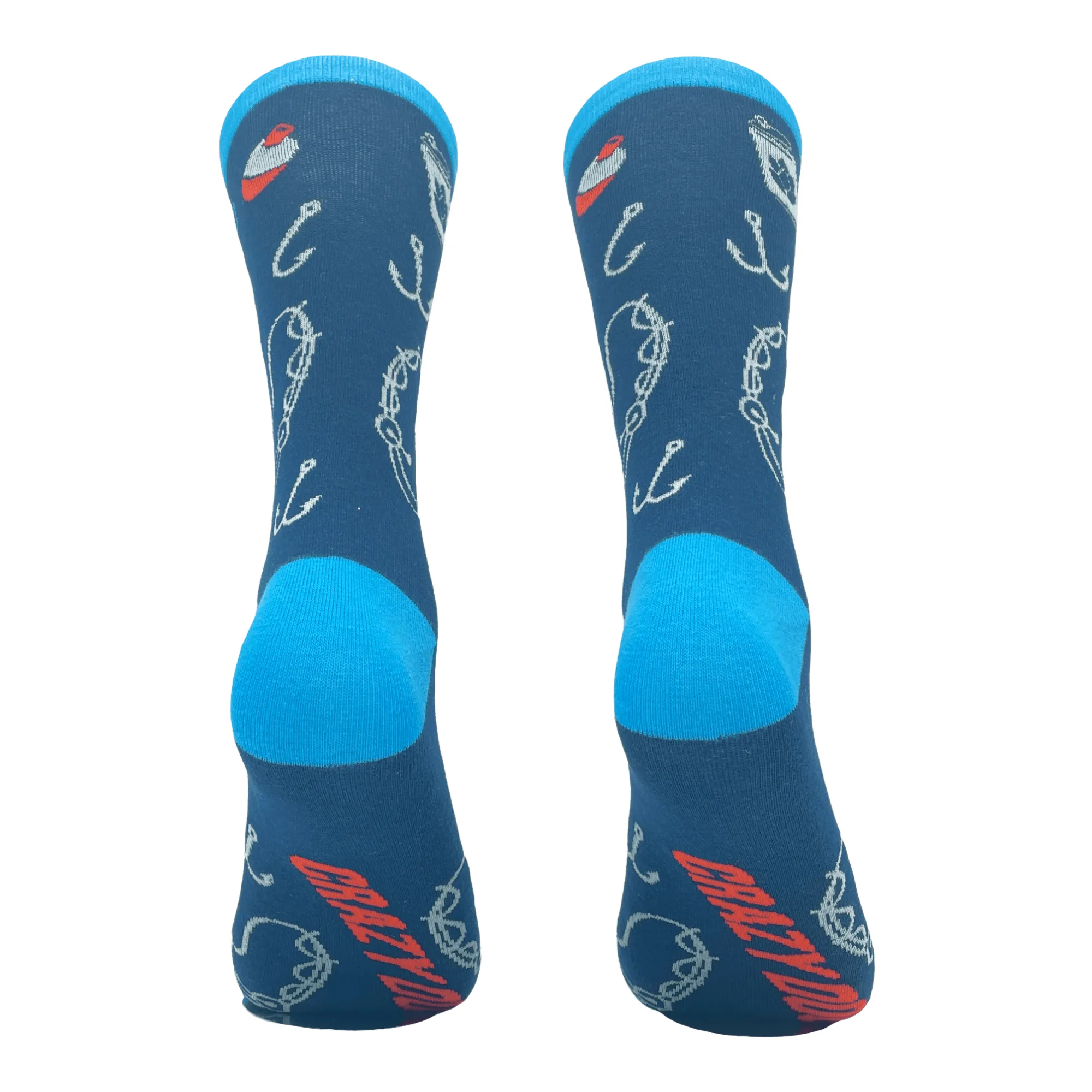 Mens I Just Want To Drink Beer And Jerk My Rod Socks sold by Crazy Dog T-Shirts product image thumbnail 4