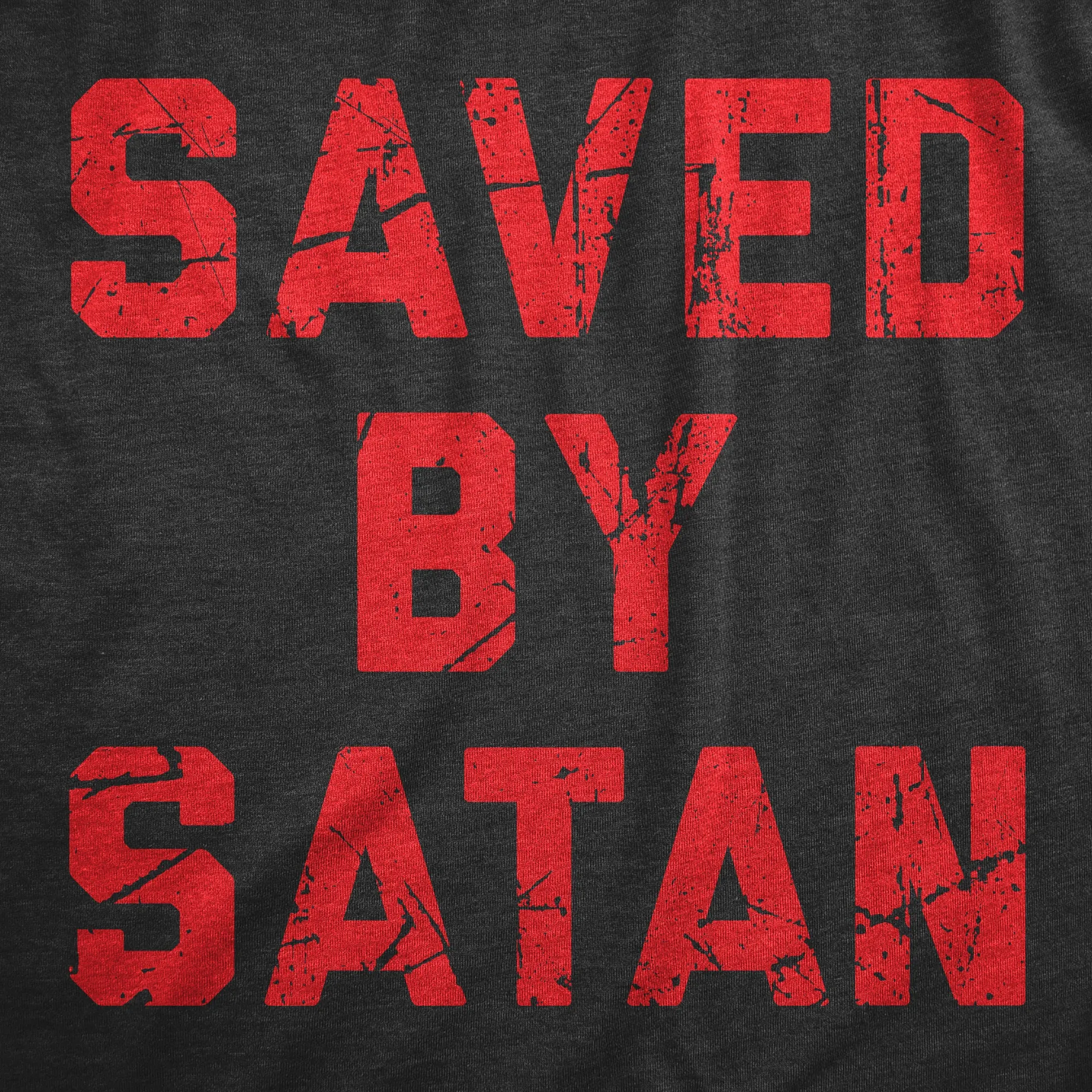 Saved By Satan Women's T Shirt sold by Crazy Dog T-Shirts product image thumbnail 2