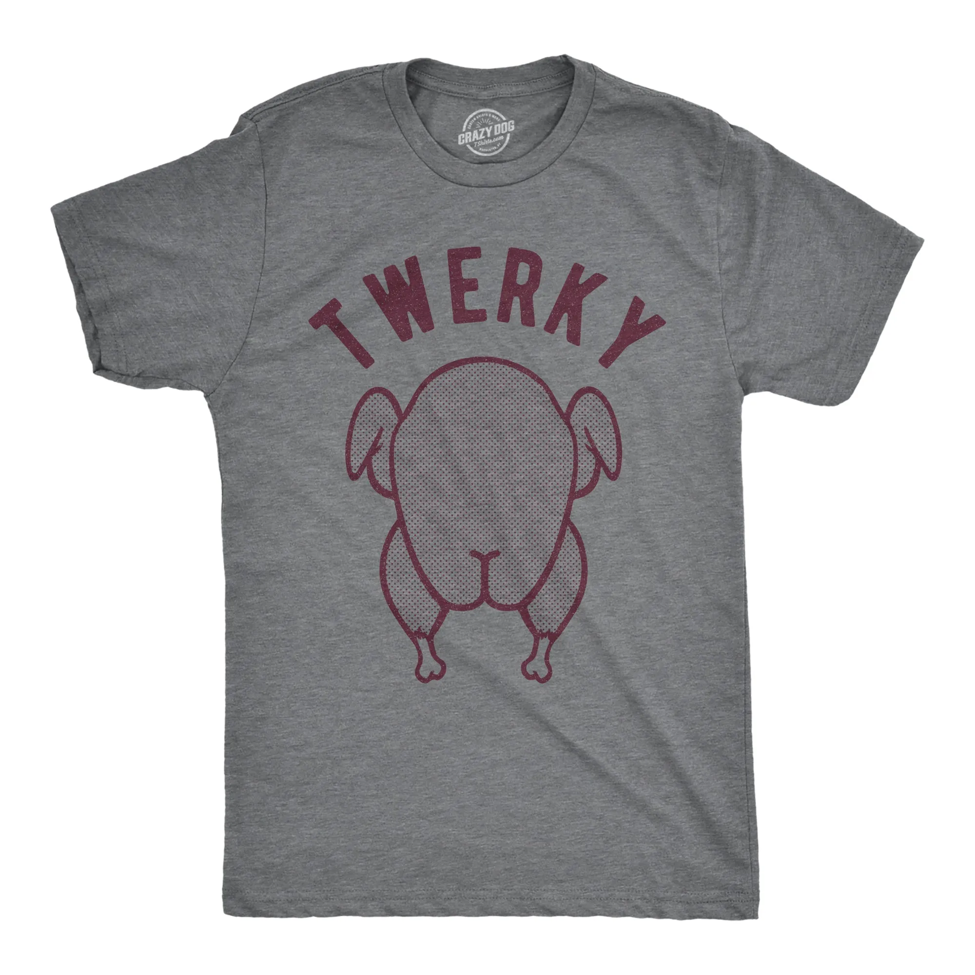 Twerky Men's T Shirt sold by Crazy Dog T-Shirts