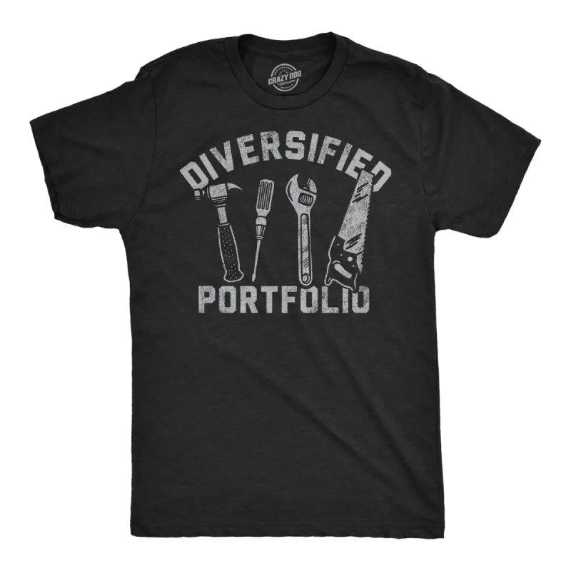 Diversified Portfolio Tools Men's T Shirt sold by Crazy Dog T-Shirts