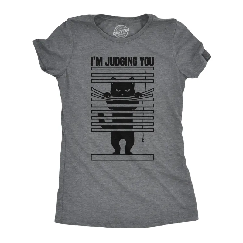 Im Judging You Women's T Shirt sold by Crazy Dog T-Shirts
