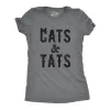 Cats And Tats Women's T Shirt sold by Crazy Dog T-Shirts