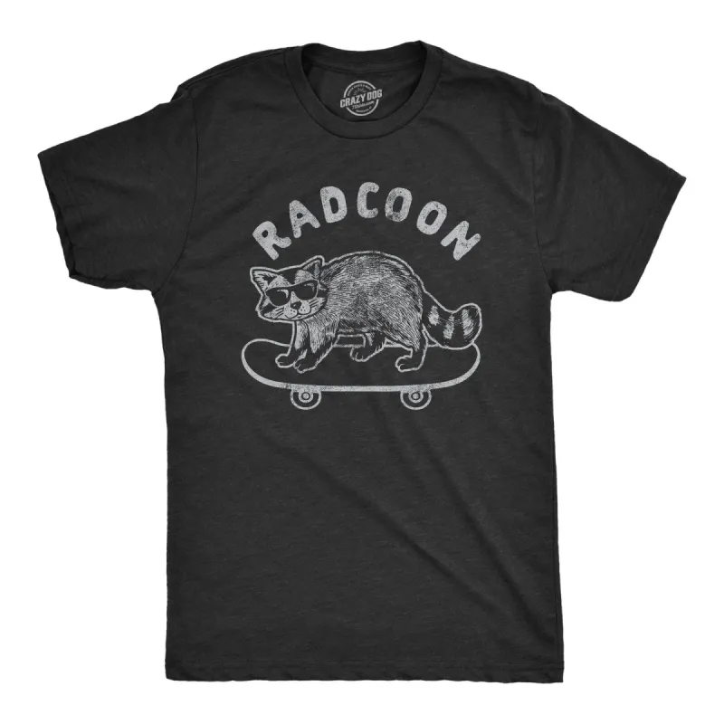 Radcoon Men's T Shirt sold by Crazy Dog T-Shirts