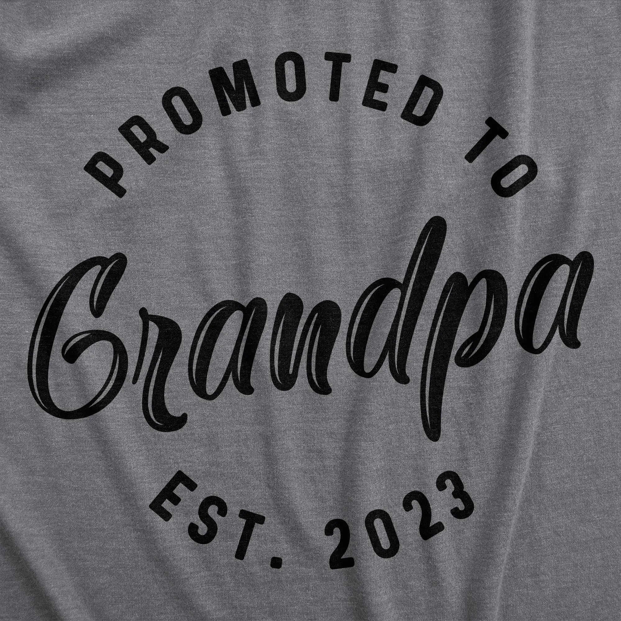 Promoted To Grandpa 2022 and 2023 Hoodie sold by Crazy Dog T-Shirts product image thumbnail 5
