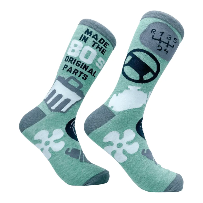 Men's Made In The 80s Socks sold by Crazy Dog T-Shirts