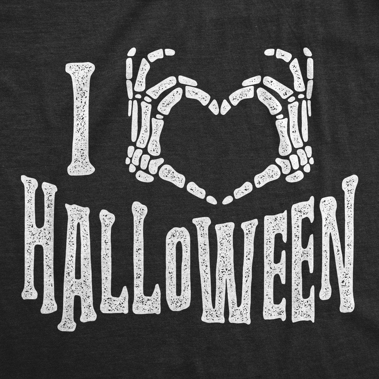 I Heart Halloween Women's T Shirt sold by Crazy Dog T-Shirts product image thumbnail 2