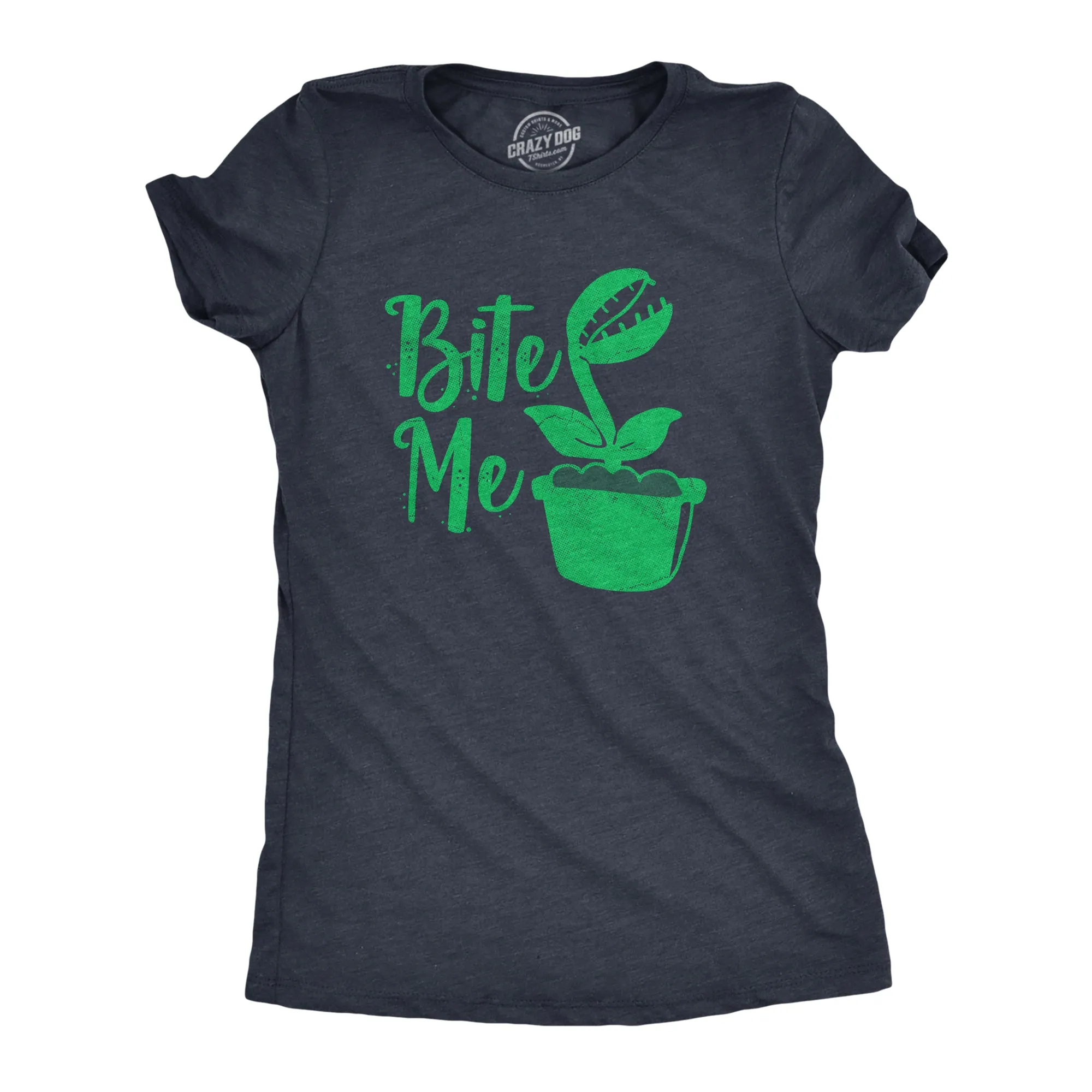Bite Me Plants Women's T Shirt sold by Crazy Dog T-Shirts