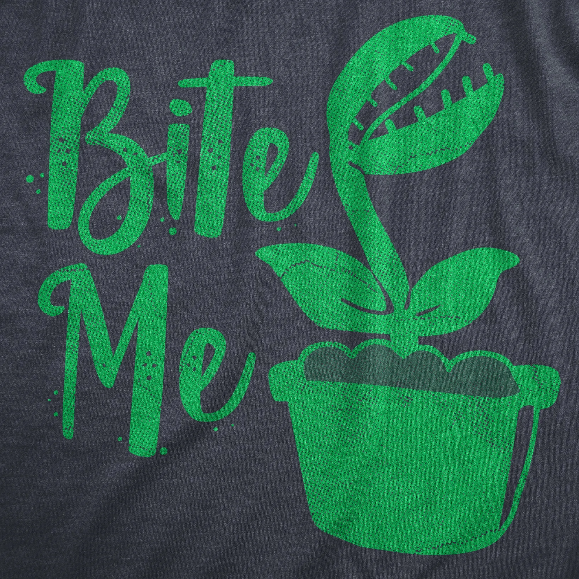 Bite Me Plants Women's T Shirt sold by Crazy Dog T-Shirts product image thumbnail 2