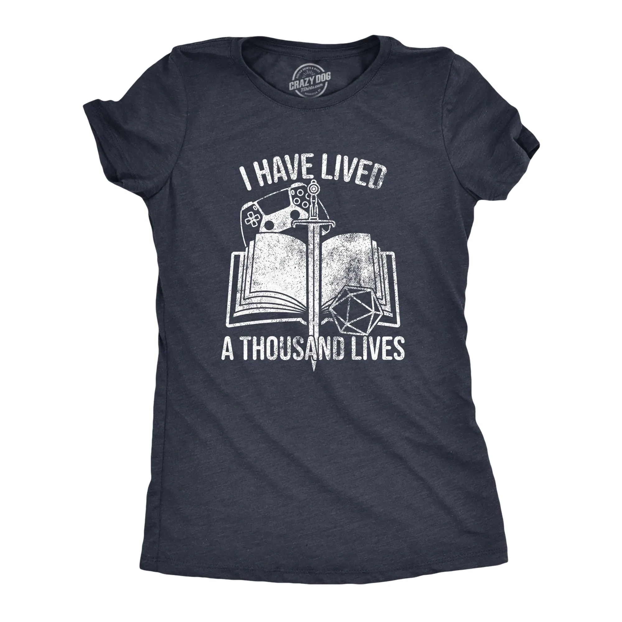 I Have Lived A Thousand Lives Women's T Shirt sold by Crazy Dog T-Shirts