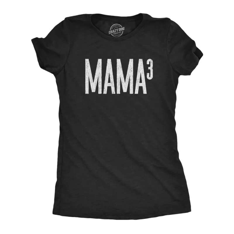 Mama Cubed Women's T Shirt sold by Crazy Dog T-Shirts