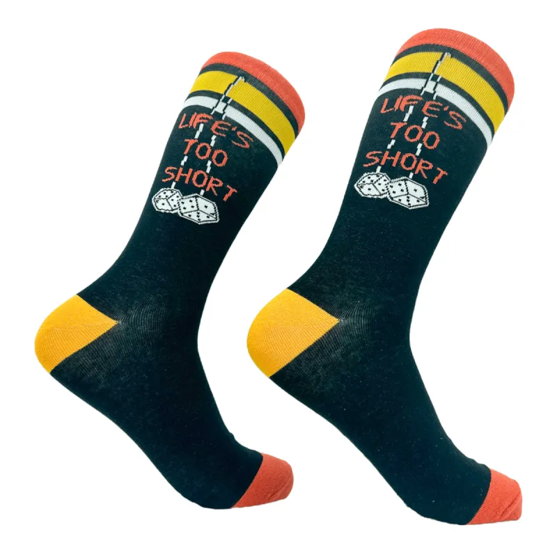 Men's Lifes Too Short To Drive Boring Cars Socks sold by Crazy Dog T-Shirts