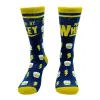Men's Slow Poke Socks Funny Offensive Turtle Beach Joke Footwear sold by Crazy Dog T-Shirts