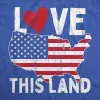 Love This Land Women's T Shirt sold by Crazy Dog T-Shirts