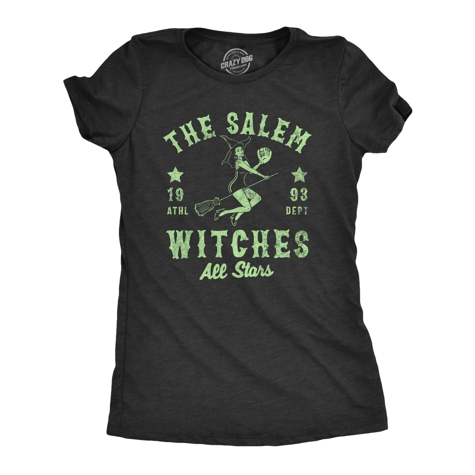 The Salem Witch All Stars Women's T Shirt sold by Crazy Dog T-Shirts