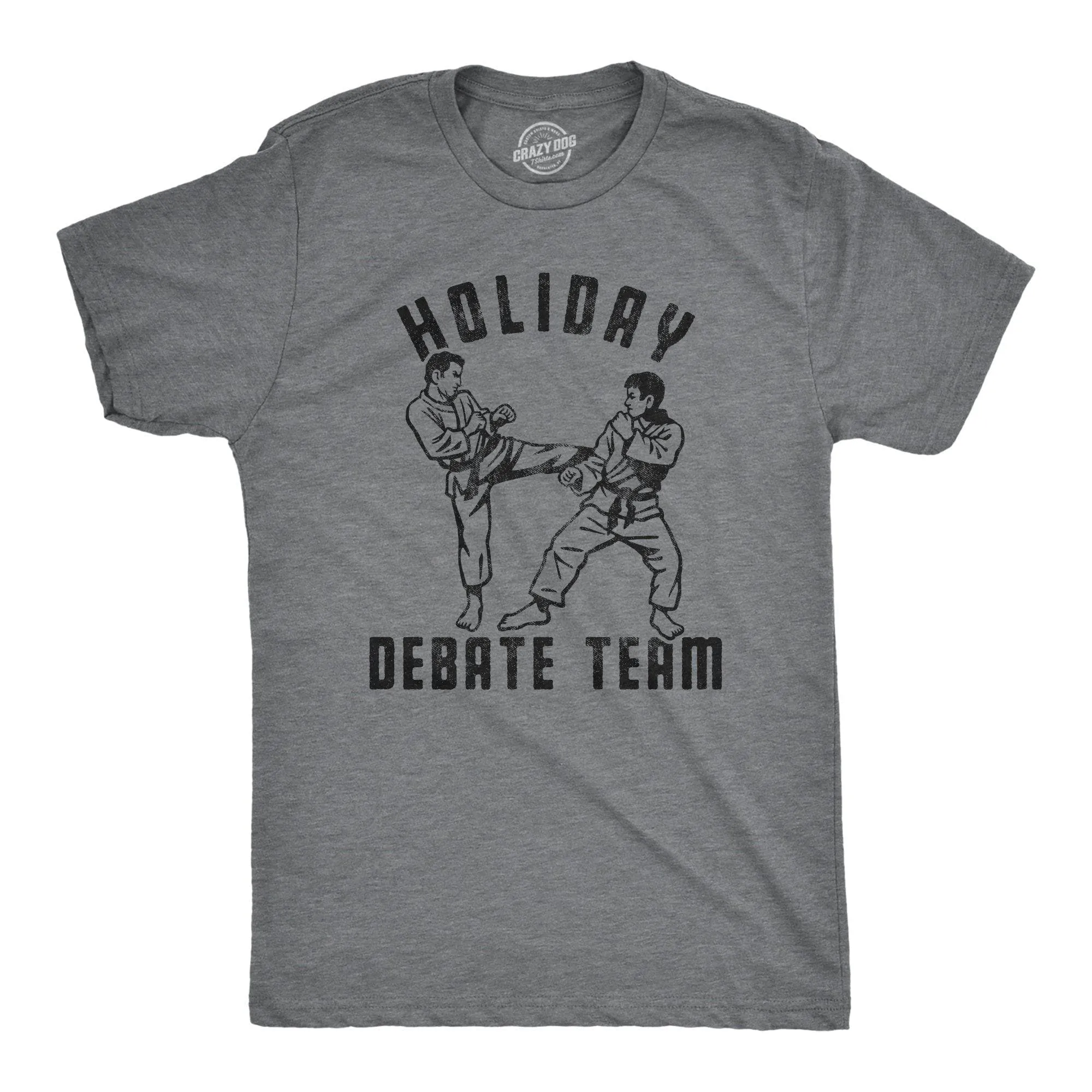Holiday Debate Team Men's T Shirt sold by Crazy Dog T-Shirts