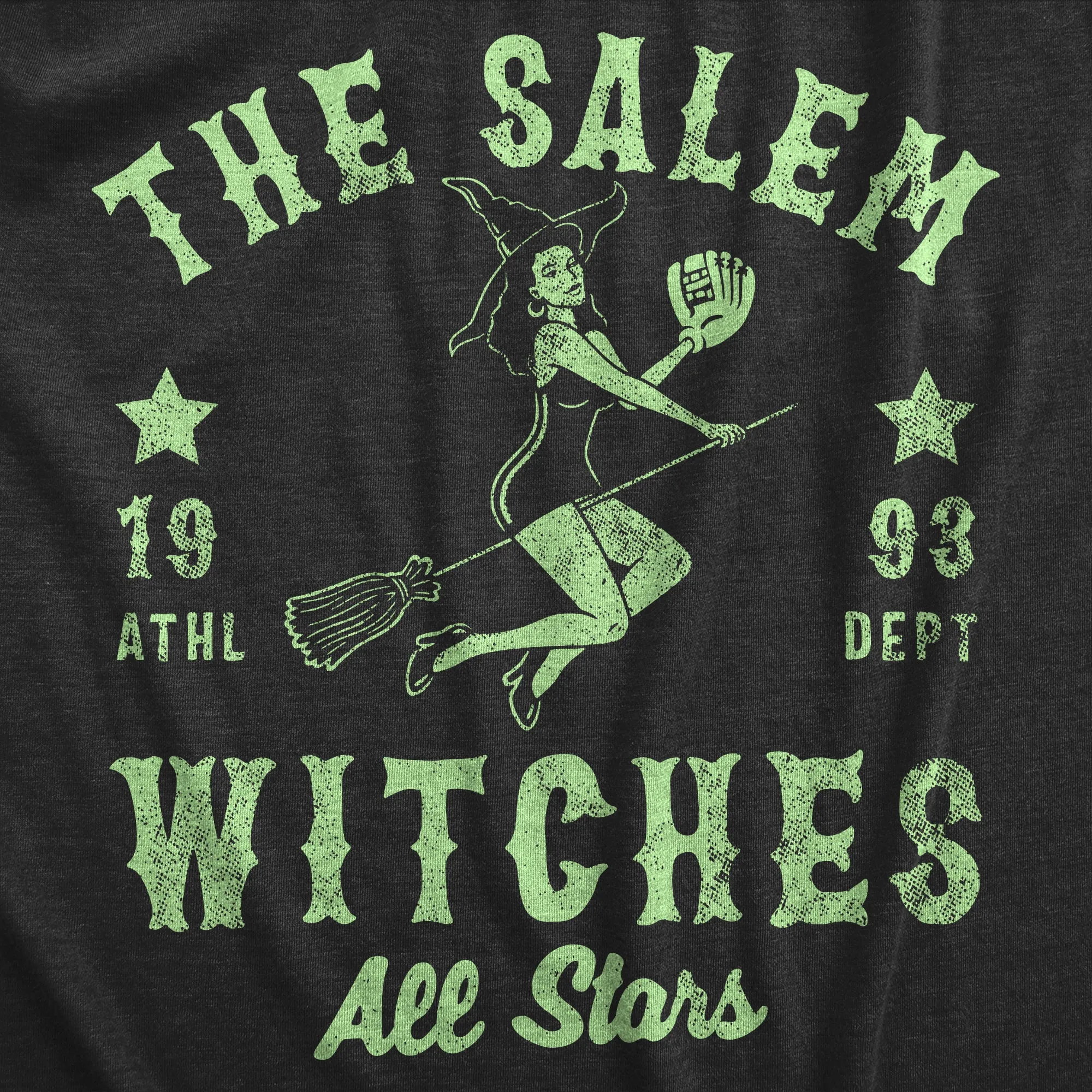 The Salem Witch All Stars Women's T Shirt sold by Crazy Dog T-Shirts product image thumbnail 2