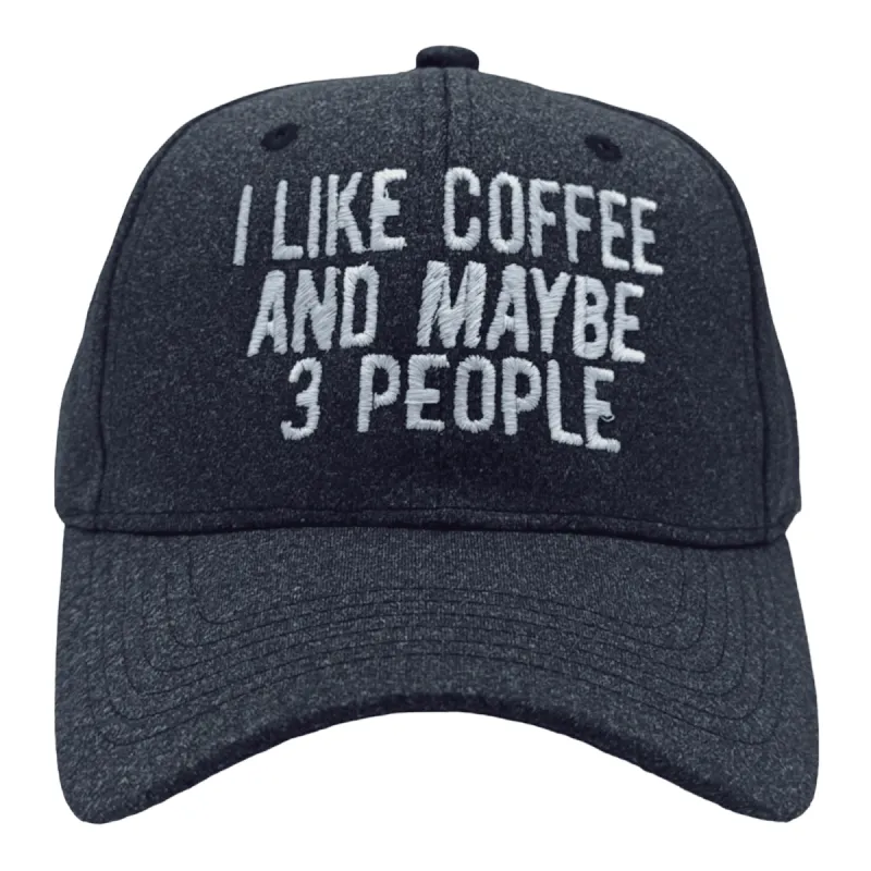 I Like Coffee And Maybe 3 People sold by Crazy Dog T-Shirts