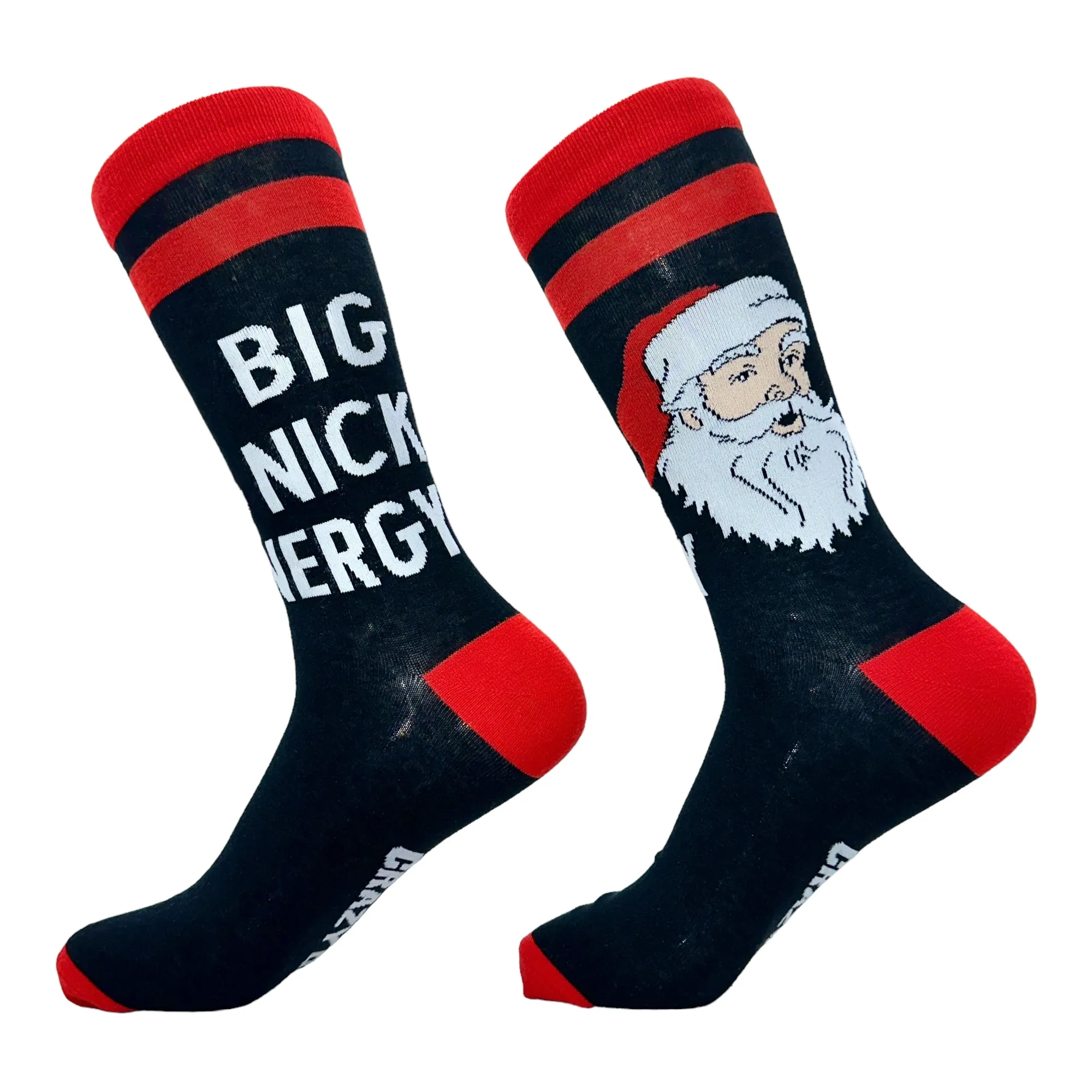 Men's Big Nick Energy Socks sold by Crazy Dog T-Shirts product image thumbnail 2
