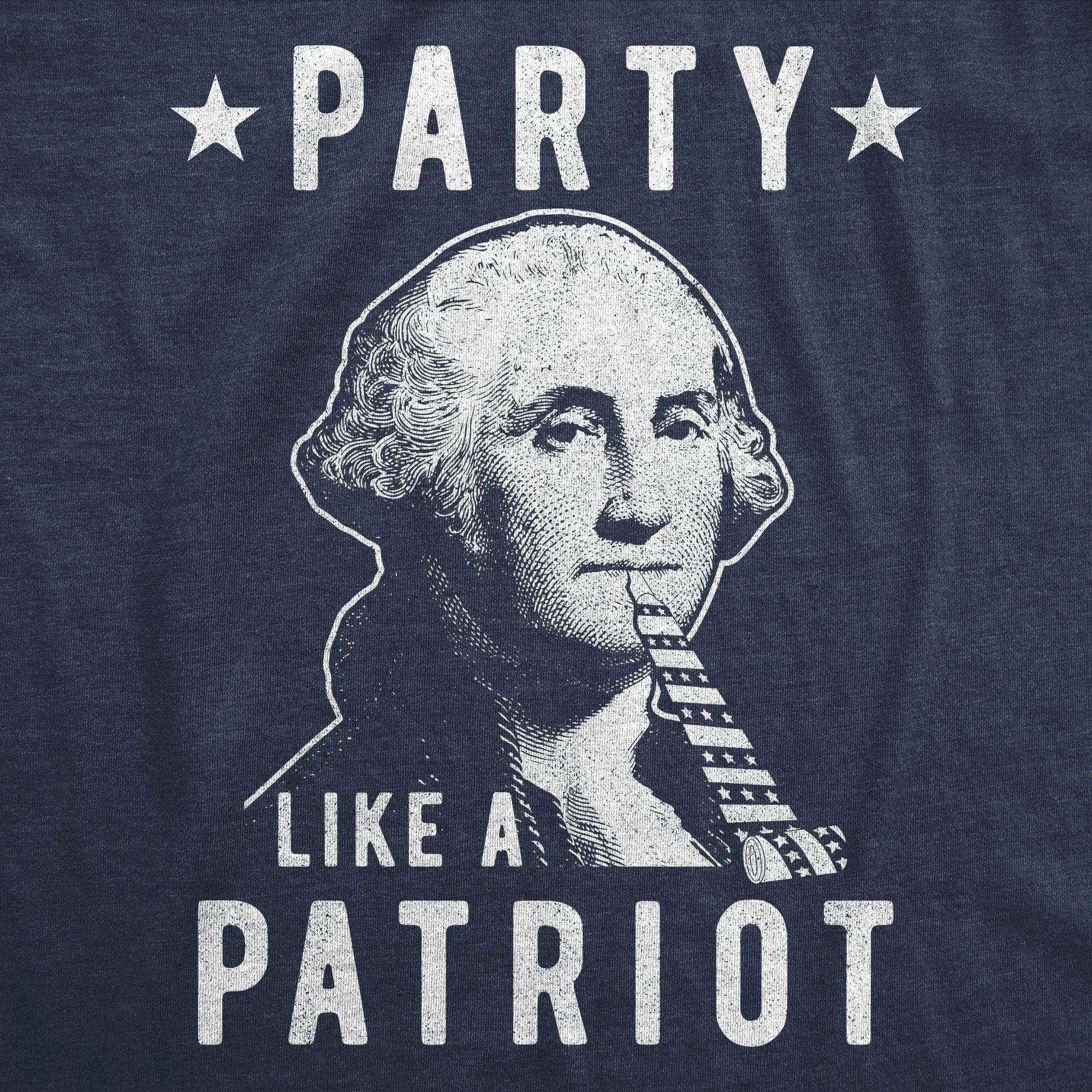 Party Like A Patriot Men's T Shirt sold by Crazy Dog T-Shirts product image thumbnail 2