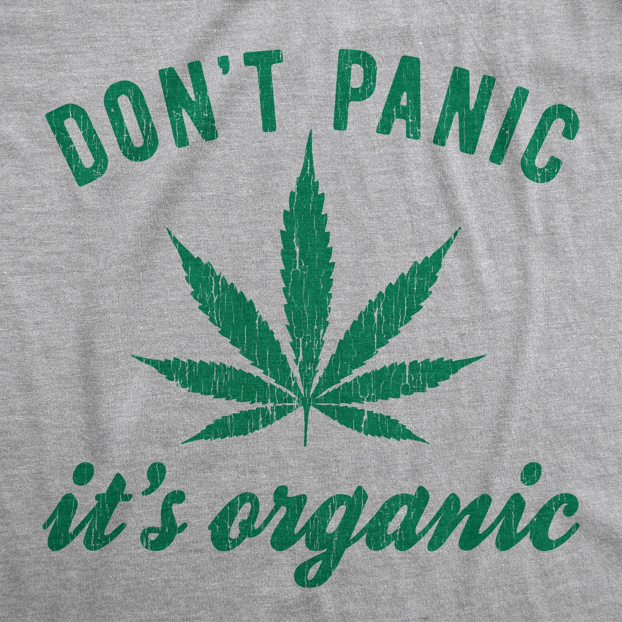 Don't Panic It's Organic Men's T Shirt sold by Crazy Dog T-Shirts product image thumbnail 2