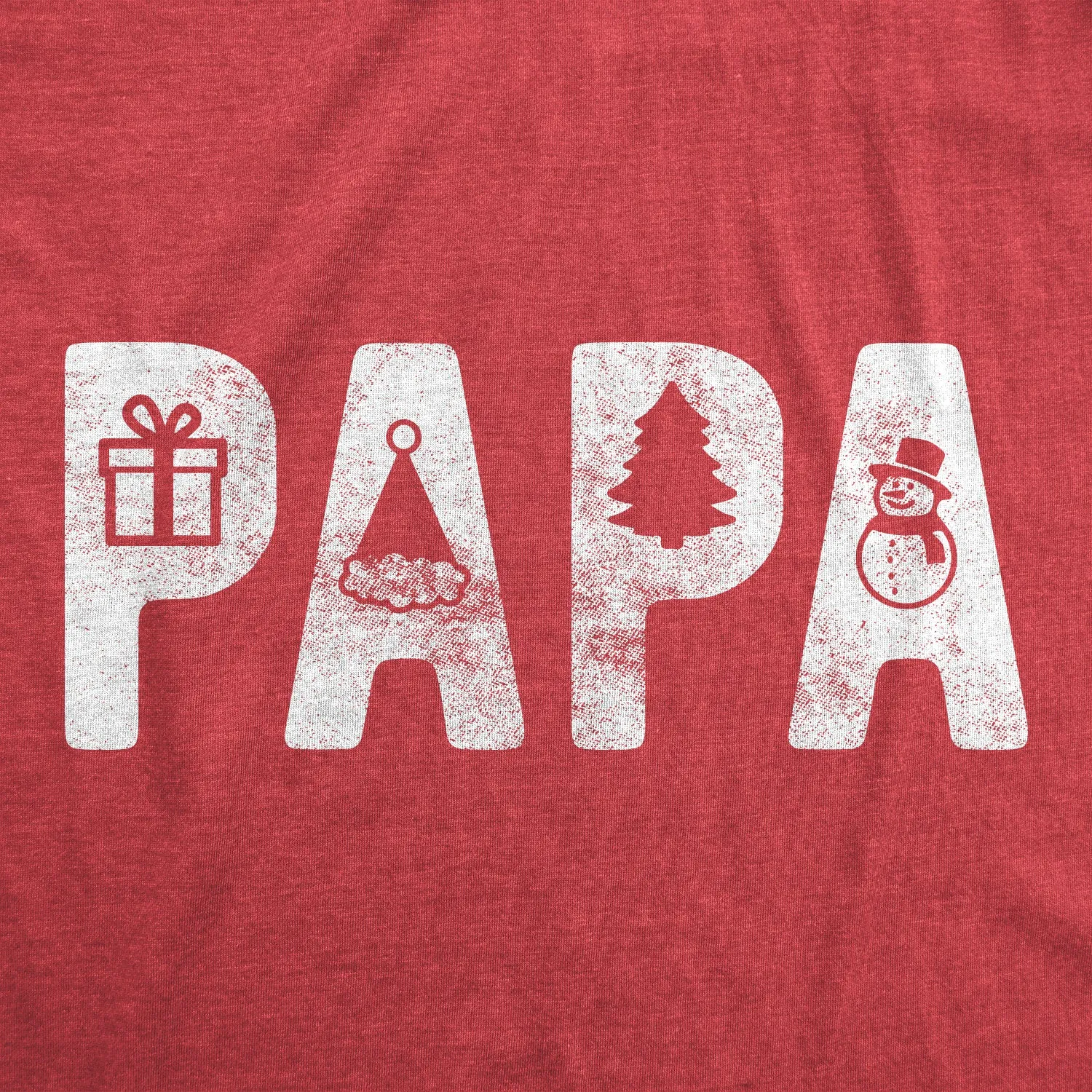 Papa Christmas Men's T Shirt sold by Crazy Dog T-Shirts product image thumbnail 2
