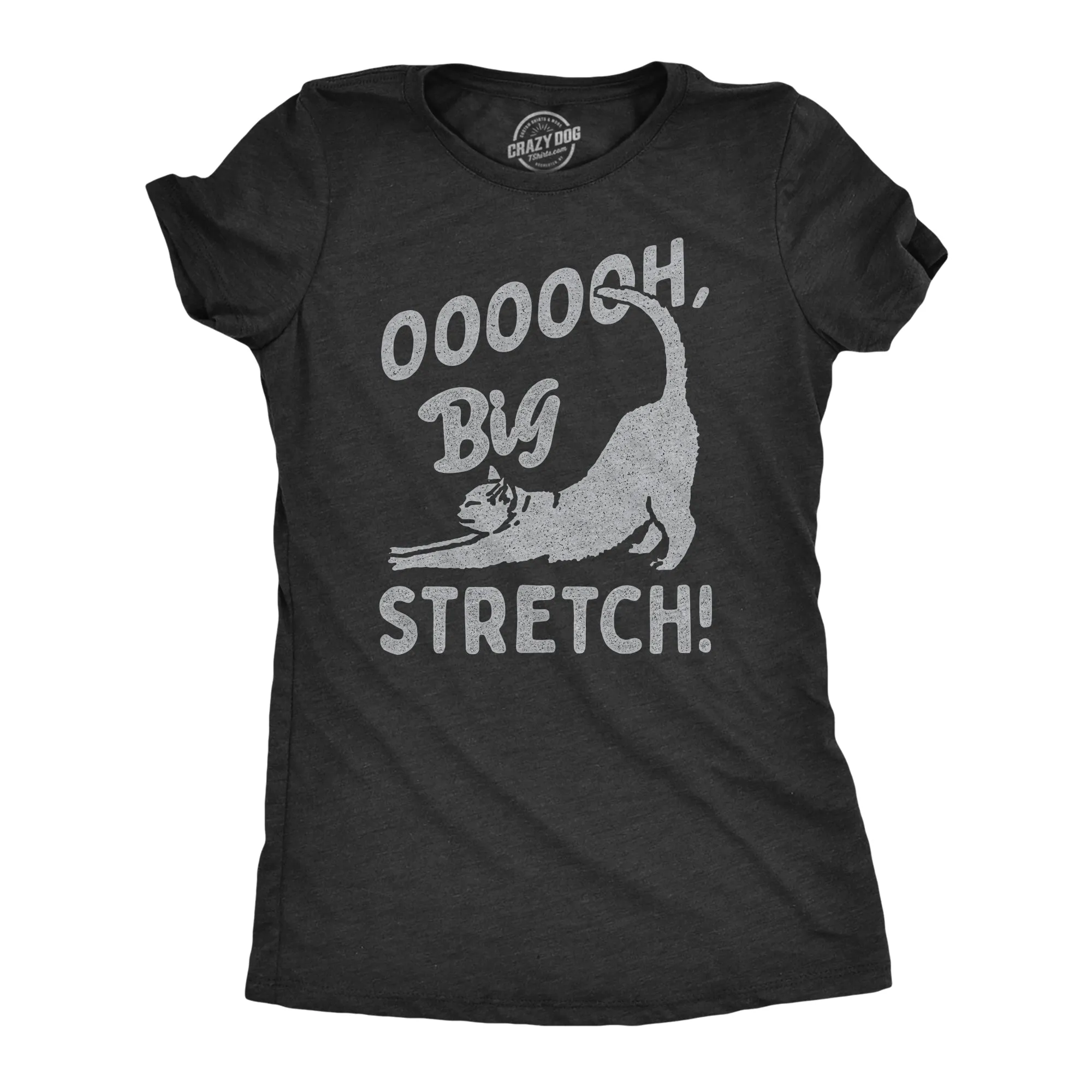 OOOOOH Big Stretch Cat Women's T Shirt sold by Crazy Dog T-Shirts
